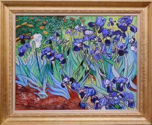 Irises Oil Painting by Vincent Van Gogh