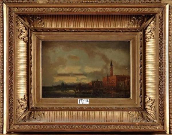 Vue De Venise Oil Painting by Jean Baptiste van Moer