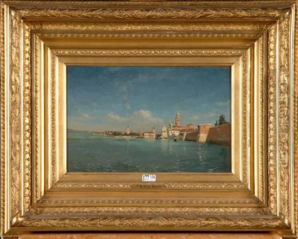 Vue De Venise Oil Painting by Jean Baptiste van Moer