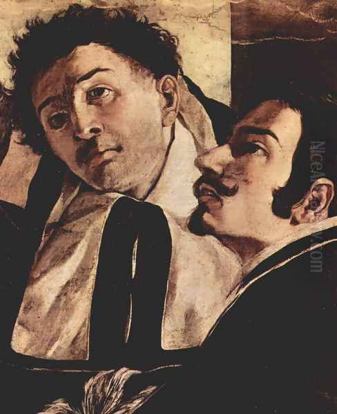 Apotheosis of St. Thomas Aquinas, detail 2 Oil Painting by Francisco De Zurbaran