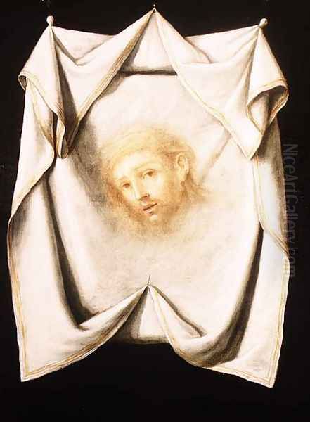 The Holy Face Oil Painting by Francisco De Zurbaran