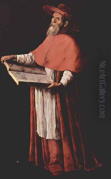 St. Jerome 2 Oil Painting by Francisco De Zurbaran