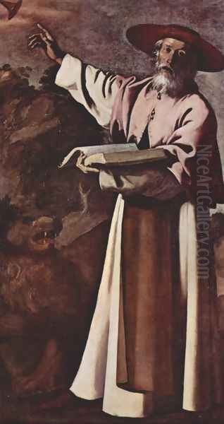 St. Jerome 3 Oil Painting by Francisco De Zurbaran