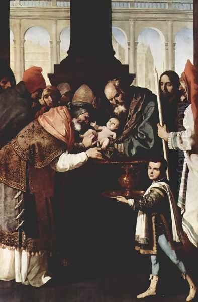 The Circumcision Oil Painting by Francisco De Zurbaran