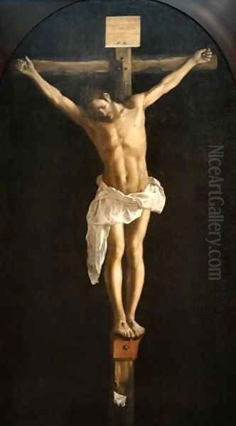 The Crucifixion Oil Painting by Francisco De Zurbaran