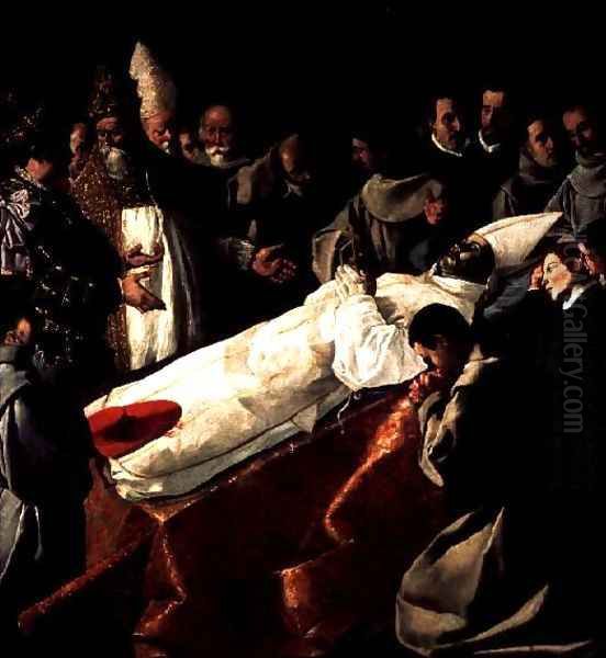 The Exhibition of the Body of St Bonaventure Oil Painting by Francisco De Zurbaran