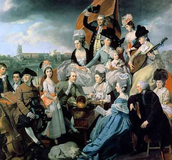 The Sharp Family, 1779-81 by Johann Zoffany