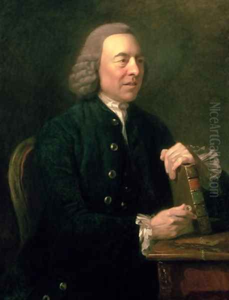 Benjamin Stillingfleet (1733-1810) Oil Painting by Johann Zoffany