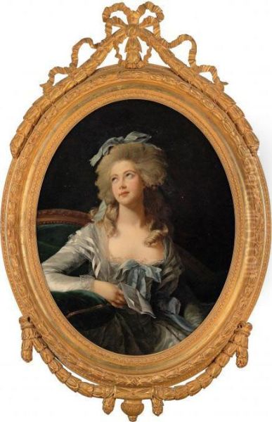 Ritratto Di Madame Grand Oil Painting by Elisabeth Vigee-Lebrun