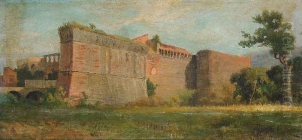 Castello Oil Painting by D'Ancona Vito