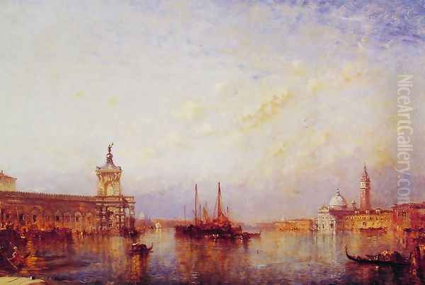 Glory of Venice Oil Painting by Felix Ziem