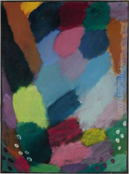 Variation: Herbstglut Oil Painting by Alexei Jawlensky