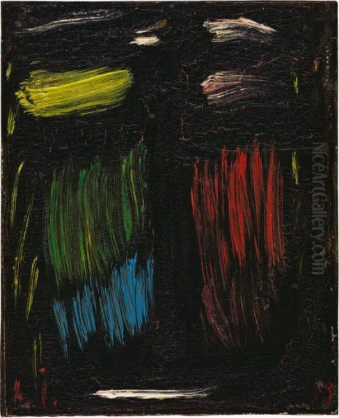 Meditation Oil Painting by Alexei Jawlensky