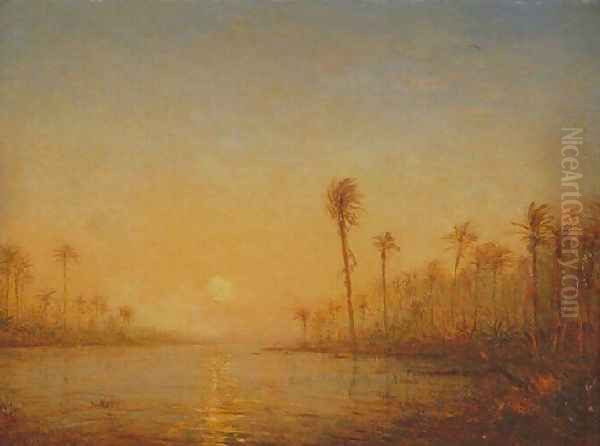 The Nile Oil Painting by Felix Ziem