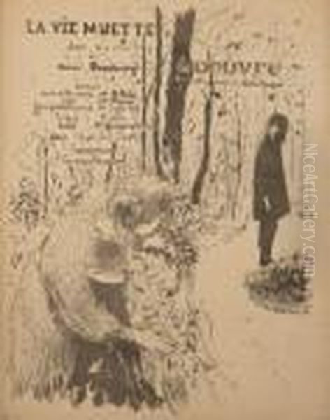 La Vie Muette, Drame De Maurice De Beaubourg Oil Painting by Jean-Edouard Vuillard