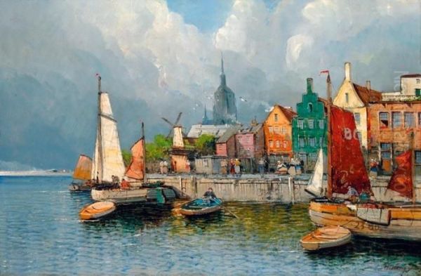 Kikotoreszlet Oil Painting by Hans Johann Wagner