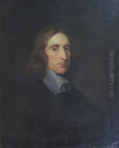 Believed To Be A Portrait Of William Thornton Of East Newton, North Yorkshire Oil Painting by Robert Walker