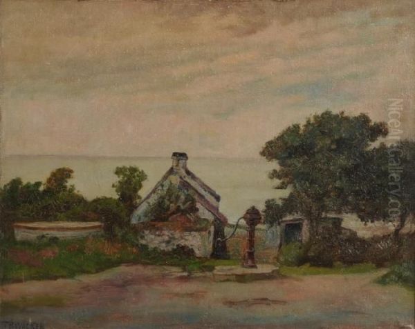 Pump, Groomsport Oil Painting by Thomas Bond, Tom Walker