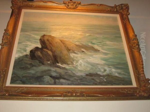 Song Of The Sea Oil Painting by William Walls