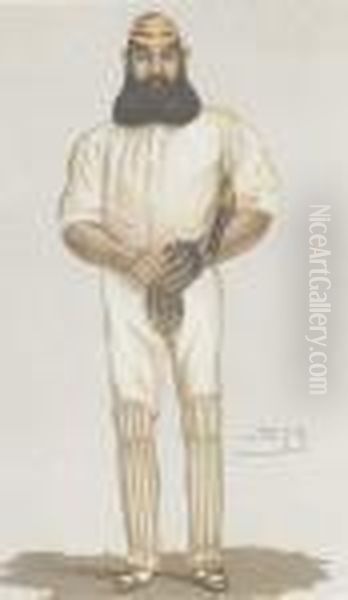 W.g. Grace Oil Painting by Leslie Ward