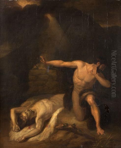 Cain Et Abel Oil Painting by Benjamin West