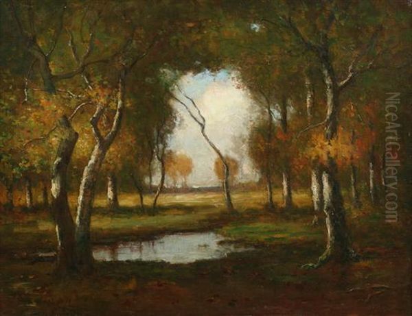 Rock Creek Park Oil Painting by Max Weyl