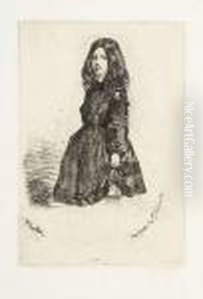 Annie Oil Painting by James Abbott McNeill Whistler