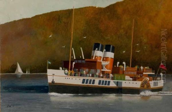 Waverley Oil Painting by John Carleton Wiggins