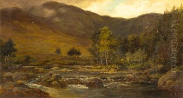 River, Connemara Oil Painting by Alexander Williams