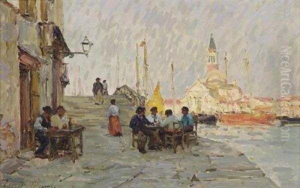 San Giorgio, Venice Oil Painting by Terrick John Williams