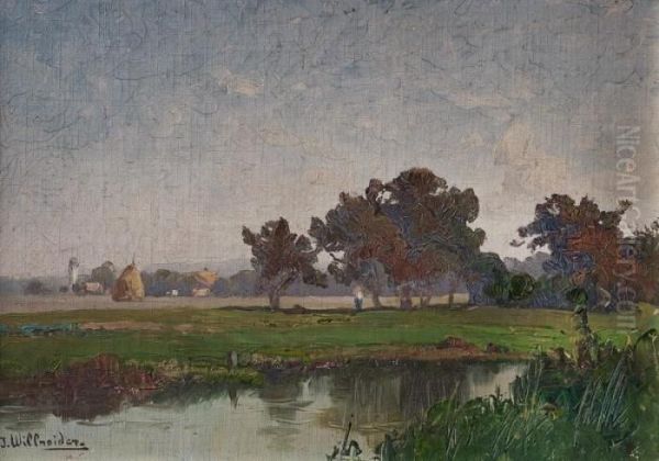 Aus Dem Nachlasse Oil Painting by Josef Willroider