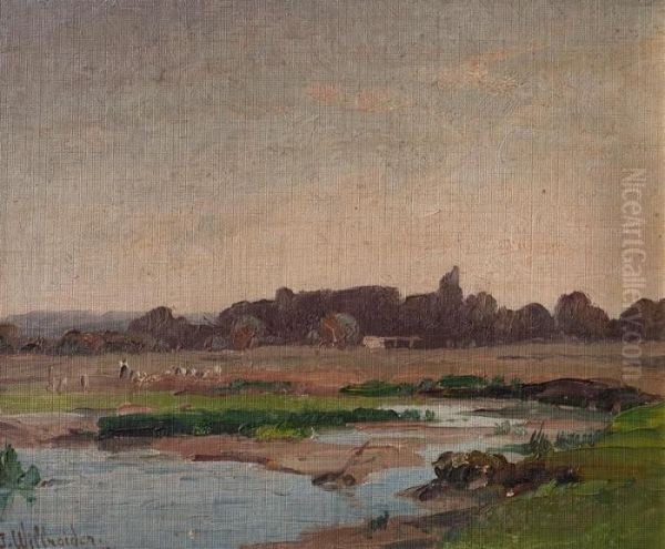 Landschaft Oil Painting by Josef Willroider