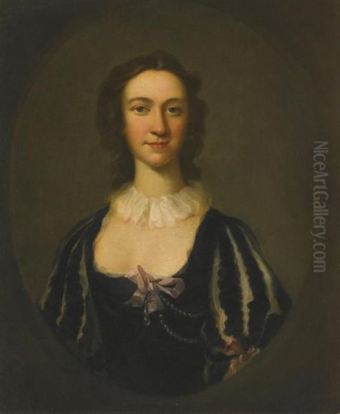 Portrait Of Flora Macdonald Oil Painting by Richard Wilson