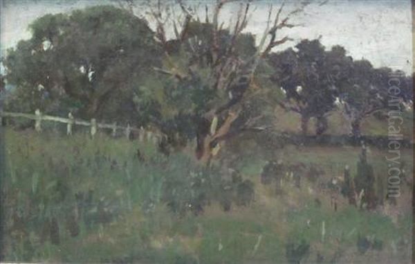 Brockham Oil Painting by William Heath Wilson