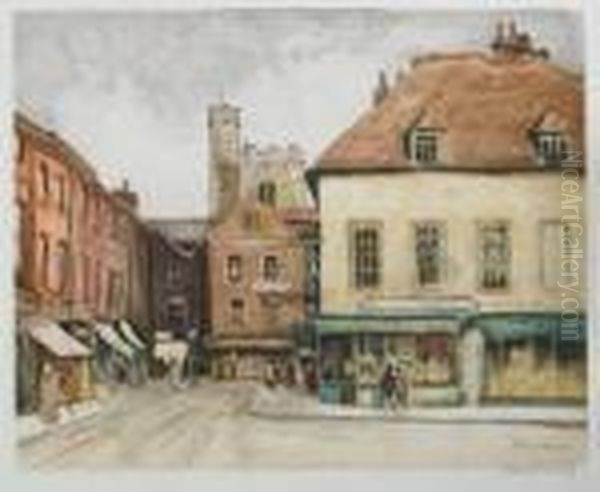 Eight Views Of Winchester And Environs Oil Painting by William Tatton Winter