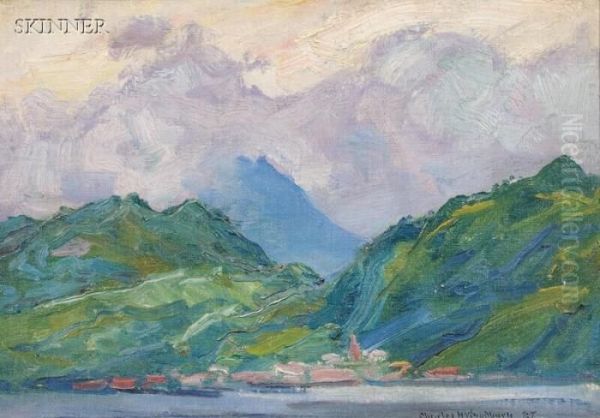 Dominica Oil Painting by Charles Herbert Woodbury