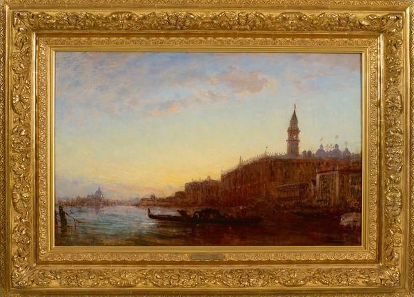 Venise, Le Grand Canal Oil Painting by Felix Ziem