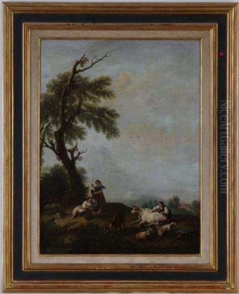 Pastorales Oil Painting by Francesco Zuccarelli