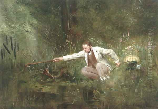 The Botanist Oil Painting by Carl Ziermann