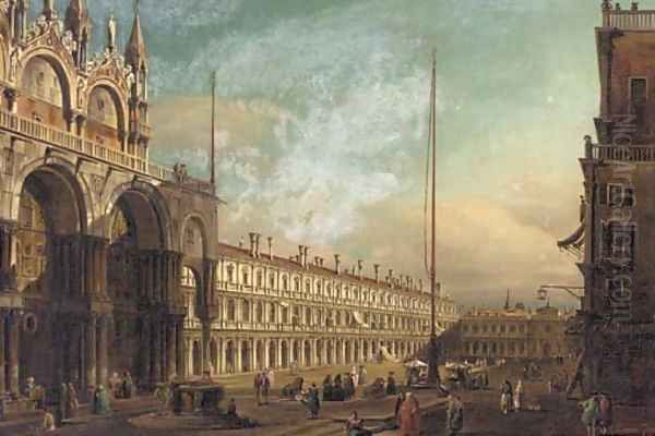 Piazza San Marco, Venice Oil Painting by Francesco Zanin