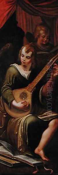 Lute player, 1609 3 Oil Painting by Roelof van Zyll