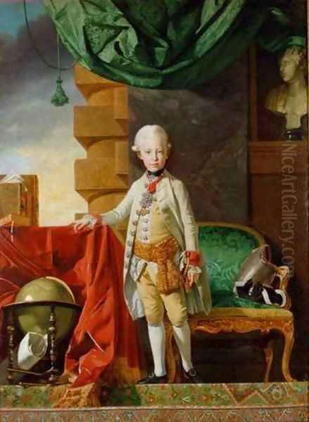 Kaiser Franz II Oil Painting by Johann Zoffani