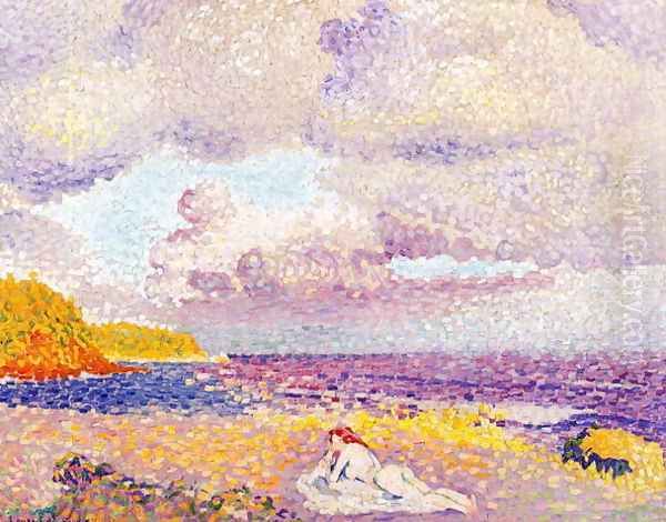 An Incoming Storm, 1907-08 Oil Painting by Henri Edmond Cross