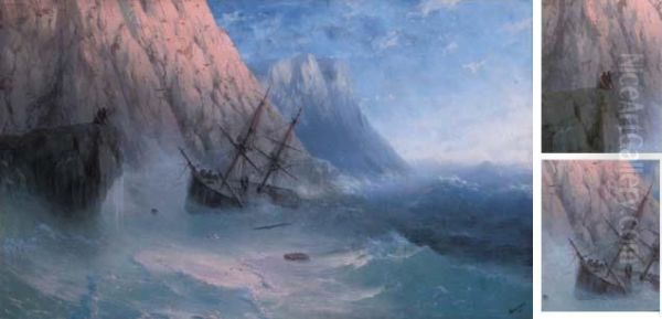 The Shipwreck Oil Painting by Ivan Konstantinovich Aivazovsky