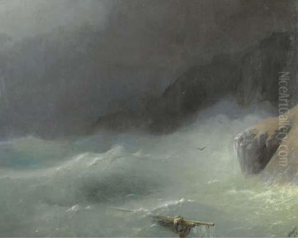 The Wave Oil Painting by Ivan Konstantinovich Aivazovsky