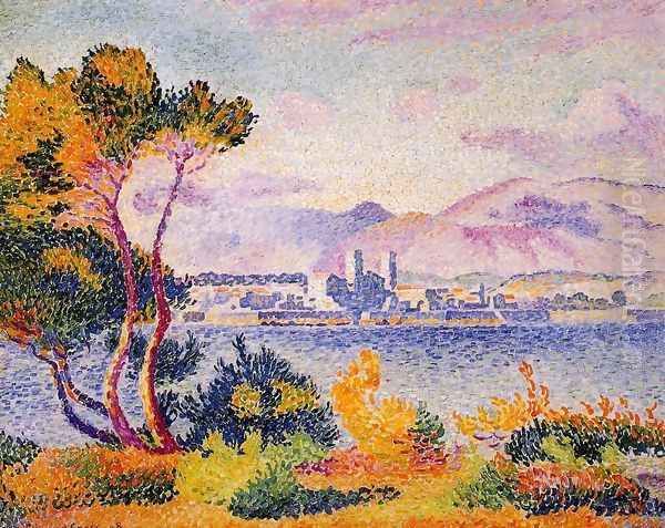 Antibes, Afternoon Oil Painting by Henri Edmond Cross