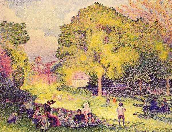 Le Ranelagh Oil Painting by Henri Edmond Cross