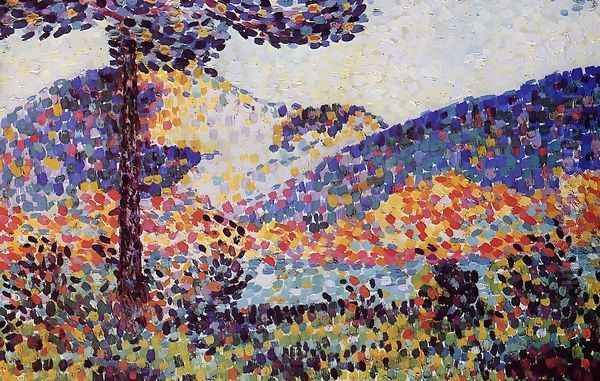 Landscape II Oil Painting by Henri Edmond Cross