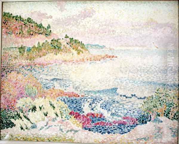 The Maures, c.1906-06 Oil Painting by Henri Edmond Cross