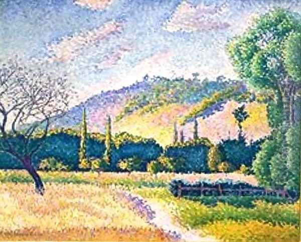 Landscape 2 Oil Painting by Henri Edmond Cross